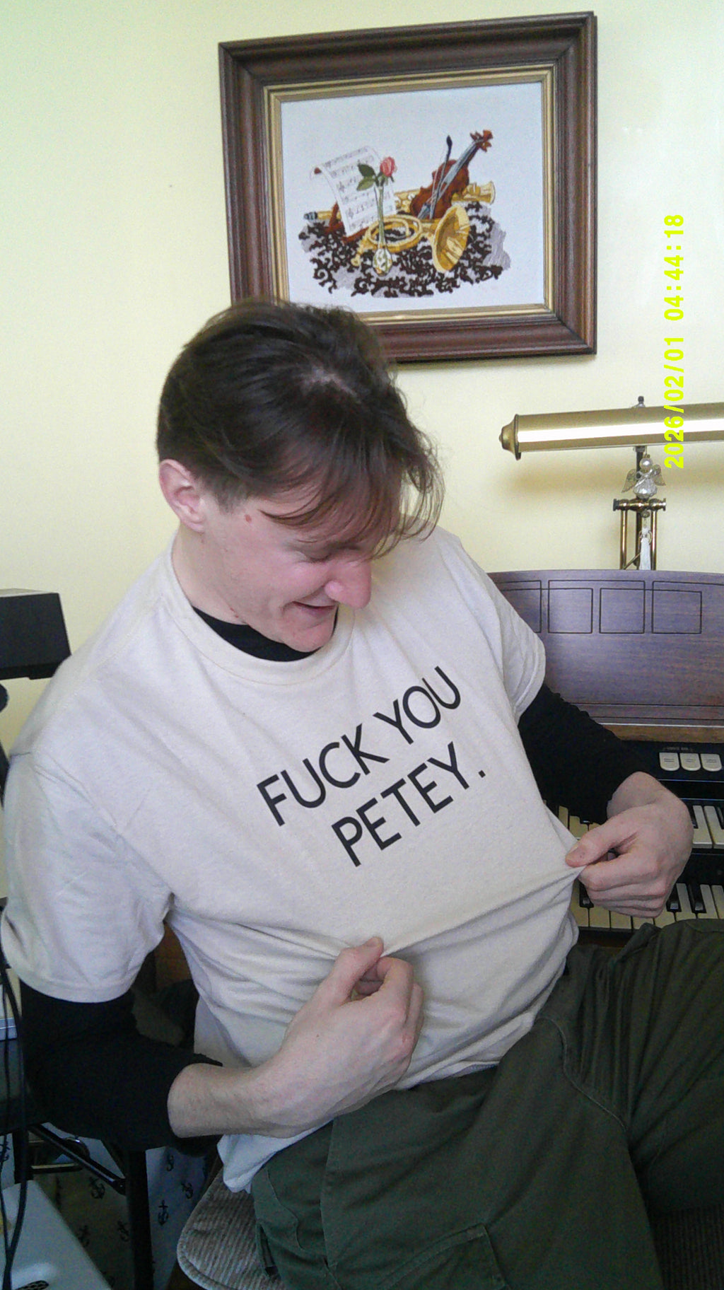F-U-PT Tee (Tan)