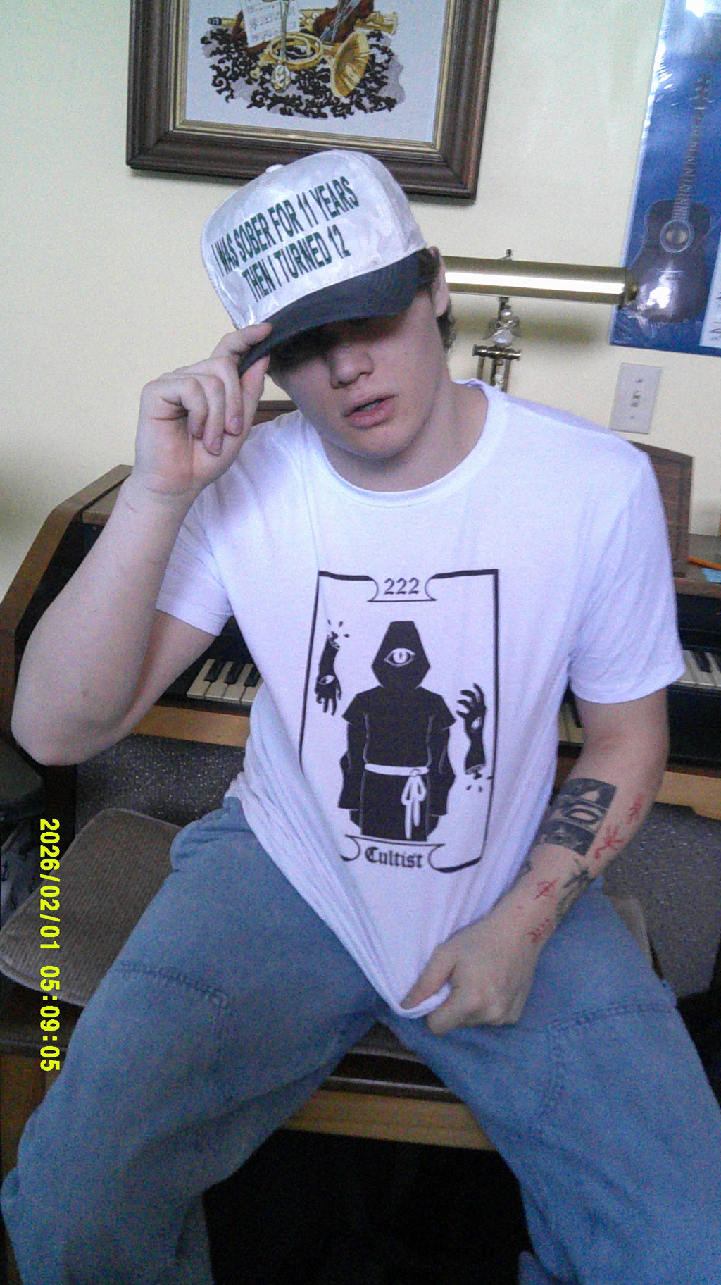 Cultist Tee (White)
